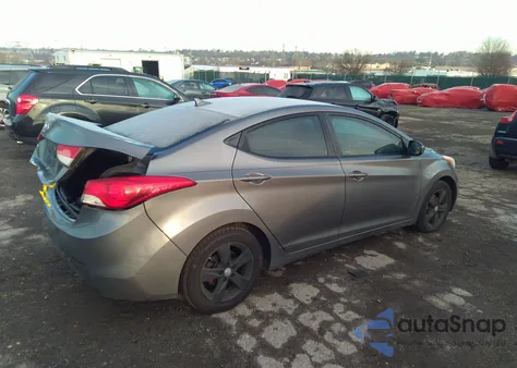 2011 Hyundai Elantra Gls из США, поврежденный, VIN 5NPDH4AE2BH059259